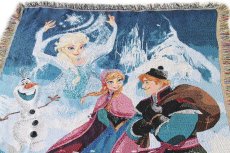 画像1: Disneyディズニー FROZEN アナと雪の女王 エルサ オラフ アクリル ラグ (1)