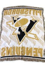 画像3: 90s USA製 NHL PITTSBURGH PENGUINS アクリル ラグ (3)