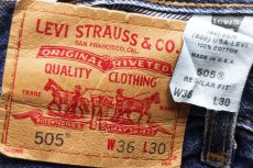 画像6: 00s USA製 Levi'sリーバイス 505 デニムパンツ w36 L30★SDP3170 (6)