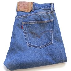 画像1: 00s メキシコ製 Levi'sリーバイス 501 ペンキ飛び デニムパンツ w40★SDP3359 (1)