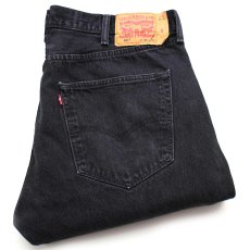 画像1: メキシコ製 Levi'sリーバイス 501 ブラック デニムパンツ w40 L32★SDP3551 (1)