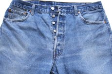 画像4: 90s USA製 Levi'sリーバイス 501 デニムパンツ w40★153  (4)