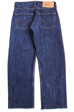 画像3: 00s トルコ製 Levi'sリーバイス 501 カットオフ デニムパンツ カスタム w28★SDP2968 ユーロ (3)