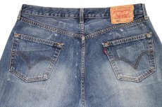 画像5: 00s ハンガリー製 Levi'sリーバイス 501 USED加工 デニムパンツ カスタム w34★SDP2985 ユーロ (5)