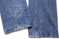 画像9: 00s Levi'sリーバイス 501 デニムパンツ ブリーチ飛び w40 L32★SDP2922 (9)