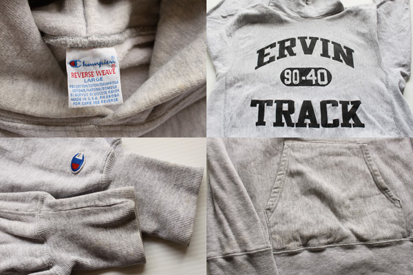 Champion 90s USA製 REVERSE WEAVE バックプリント古着屋dropOutパーカー