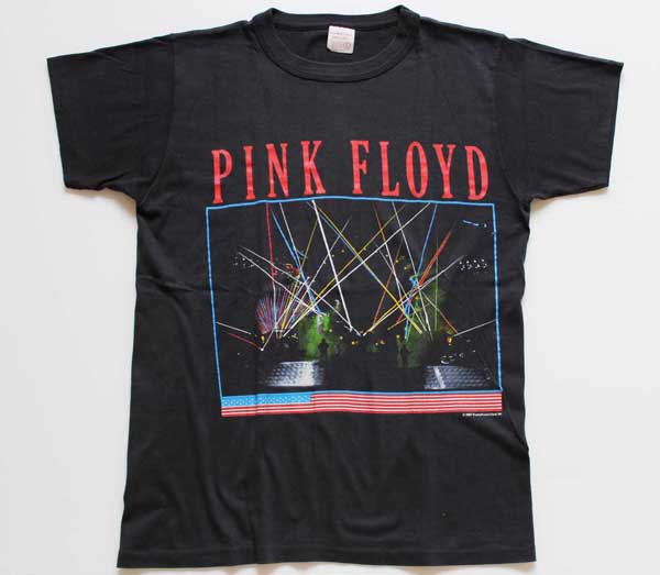 80s Pink Floyd ピンクフロイド Tシャツそしてタイダイ