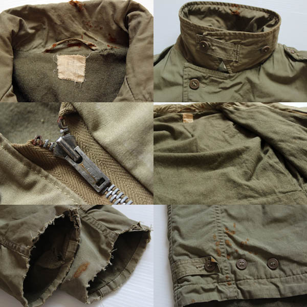 40s 米軍 U.S.ARMY M-41 フィールドジャケット 38 - Sixpacjoe Web Shop