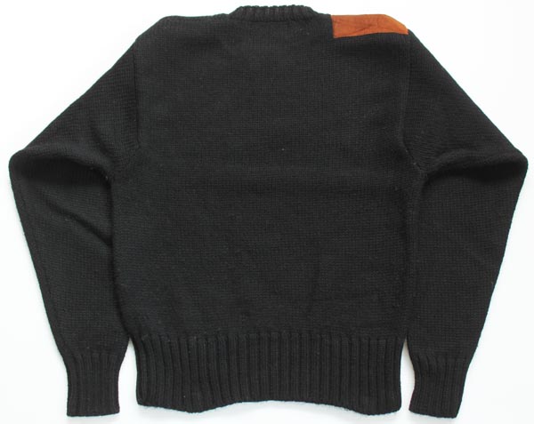 ビンテージ 80sラルフローレン 黒 ウール 上質 ニット セーター 美品
