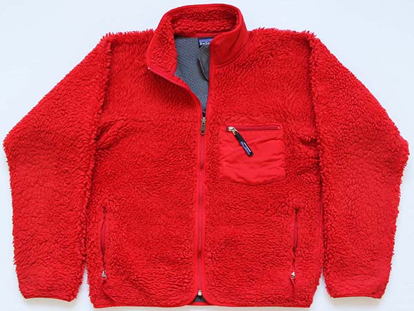Patagonia クラシックレトロX カーディガン　フリースジャケット　赤2000年頃購入