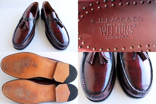 USA製G.H.BASS&CO WEEJUNS タッセルローファー 10.5 - Sixpacjoe Web Shop