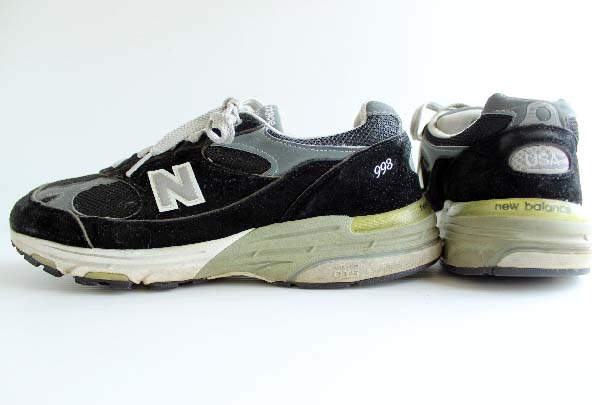 USA製 NEW BALANCEニューバランス 993 スニーカー 黒 - Sixpacjoe Web Shop