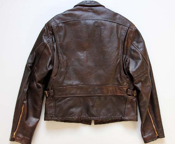 60s 70s 英国製 LUDA Clothing ライダース ジャケット質感の良いしなやかな肉厚レザー