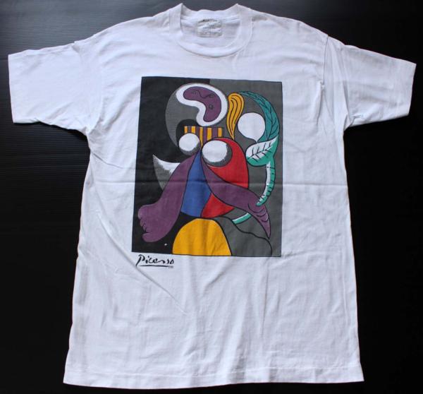 ピカソ picasso Tシャツ art アートT 80s 90s