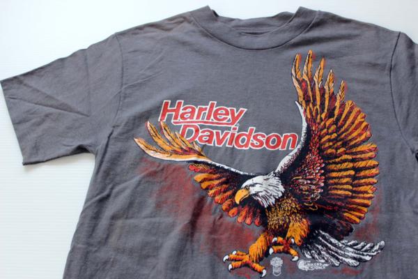 ハーレー　ヴィンテージ  Tシャツ　harley 80s キムタク　バイカーvintagetshirts
