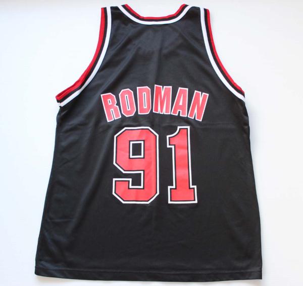 Championチャンピオン NBA BULLS シカゴ ブルズ RODMANロッドマン 91 ユニフォーム 44