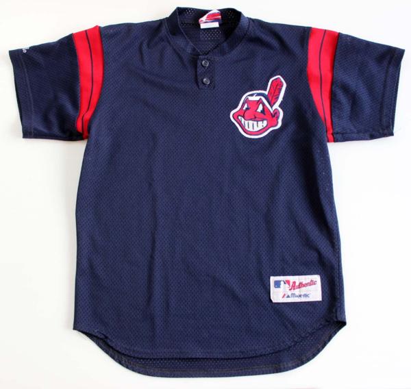 90s USA製 MLB インディアンズ ベースボールシャツ - Tシャツ ...