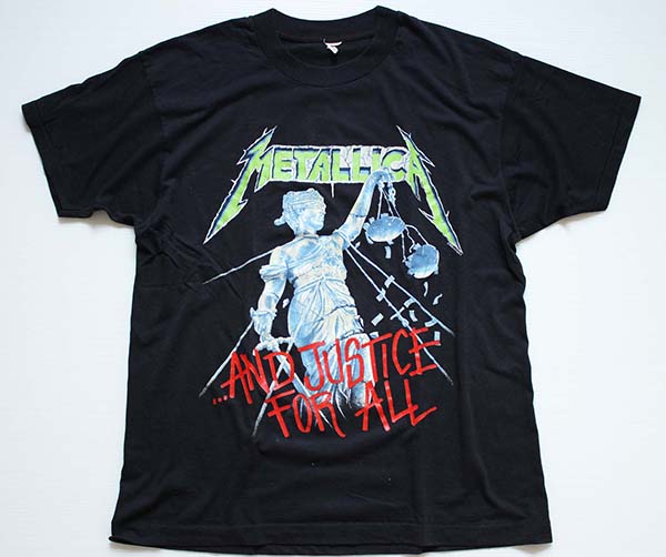 Metallica メタリカ ジャスティス】ヴィンテージTシャツ XL-
