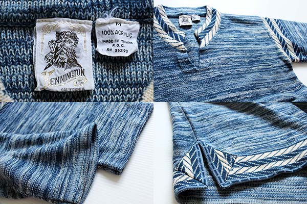 70s KENNINGTON Robe Knit