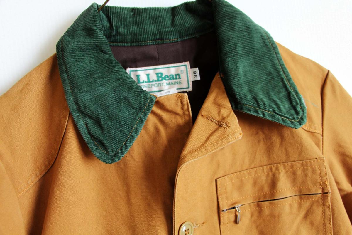 L Lbean ハンティングジャケット 70〜80年代-