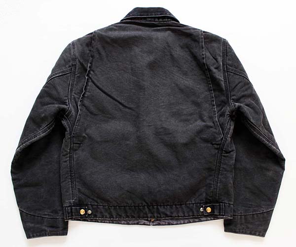Carhartt デトロイトジャケット ブラック 襟コーデュロイ USA製袖丈62