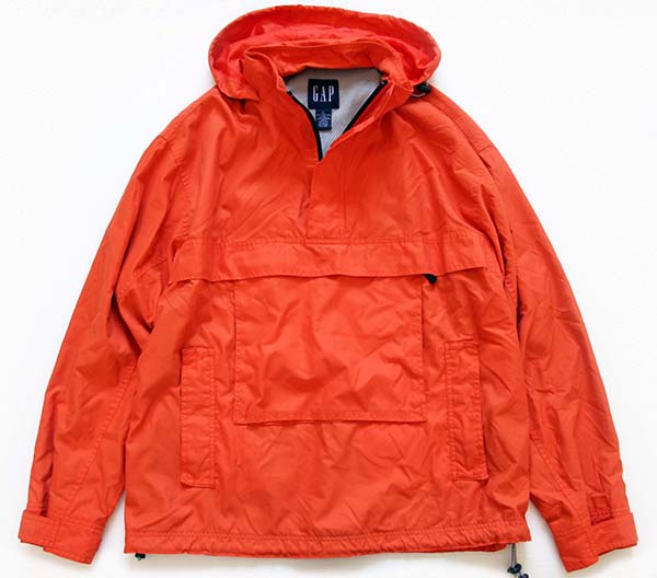 1990s gap athletic ハーフボタンパーカー+colegiosantamariaeufrasia.cl