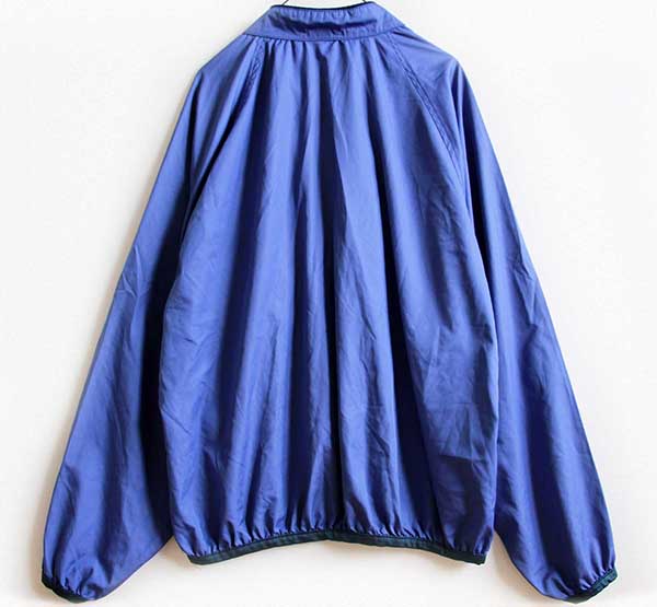 90s USA製 L.L.Bean プルオーバー ナイロンジャケット 青紫 XL ...