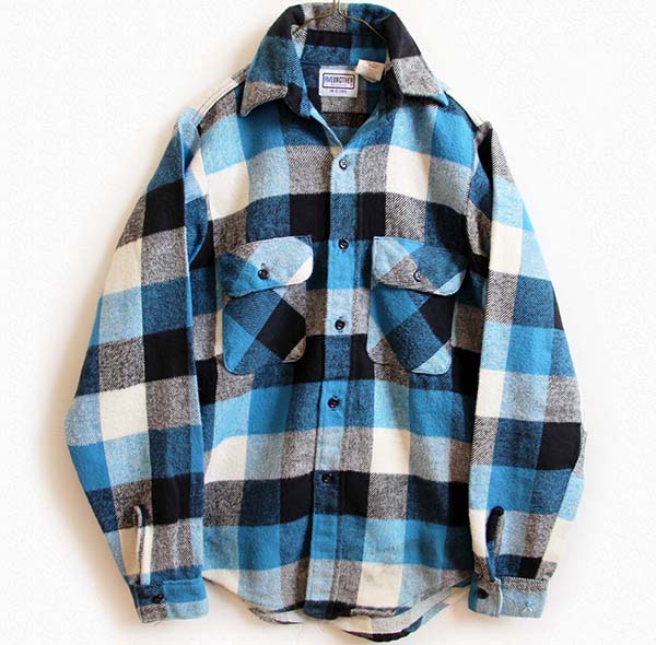 COTTON100％70's FIVEB ROTHER FLANNEL SHIRTS
