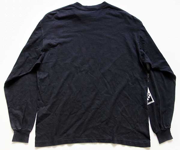 90s USA製 M.C.Escherエッシャー アート コットン 長袖Tシャツ 黒 XL