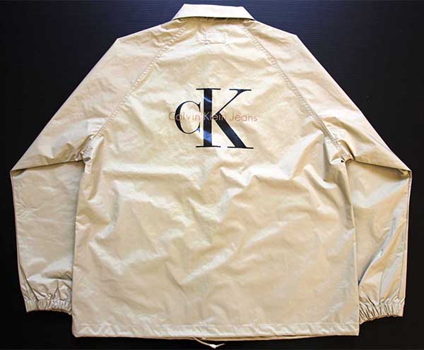 90s Calvin Klein Jeans カルバンクライン ロゴ ナイロン コーチ ...