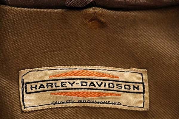 60s Harley-Davidsonハーレー ダビッドソン シングルライダース レザー