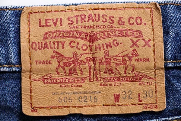 80s USA製 Levi'sリーバイス 606 デニムパンツ w32 L30 - Sixpacjoe ...