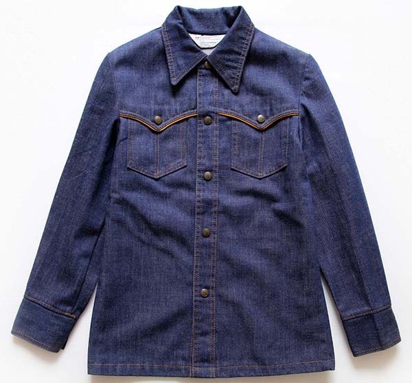 70s JCPenney デニム シャツジャケット ボーイズL - Sixpacjoe Web Shop