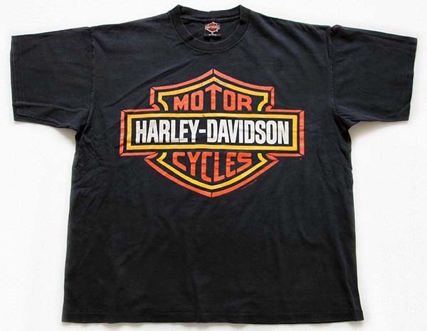 Harley Davidson TEE ハーレーダビットソン Tシャツ XL 黒