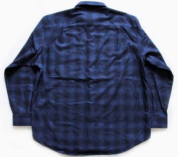 pendleton シャツ ブラック 胸ポケットコンチョボタン-