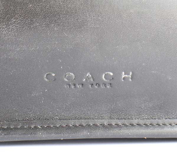 USA製 COACH オールド コーチ レザー トートバッグ 黒☆9098