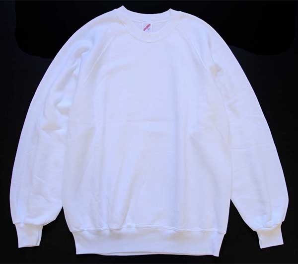 80s USA製 JERZEES 無地 スウェット 白 XL - Sixpacjoe Web Shop