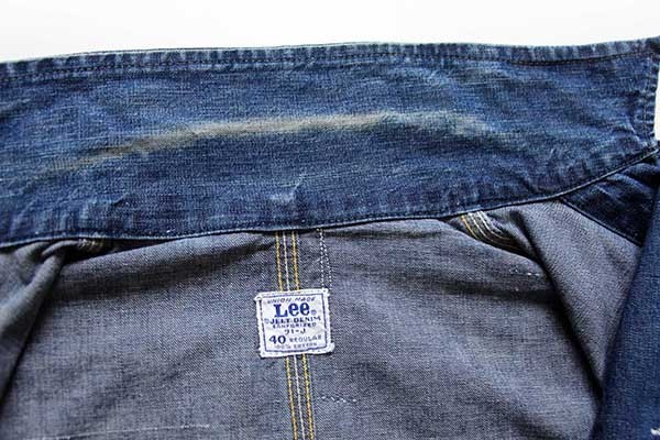 60s USA製 Leeリー 91-J JELT DENIMジェルトデニム カバーオール 40