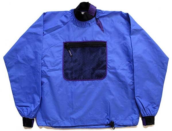 90s patagoniaパタゴニア ナイロン カヤック パドリングジャケット 青 