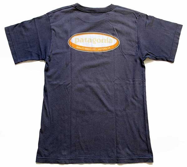 90s USA製 patagoniaパタゴニア Beneficial T's オーバル ロゴ 