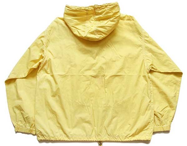 90s GAPギャップ コットン アノラックパーカー 黄 L - Sixpacjoe Web Shop