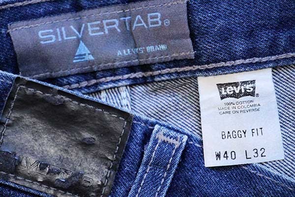 00s Levi'sリーバイス SILVERTABシルバータブ BAGGY FIT デニムパンツ