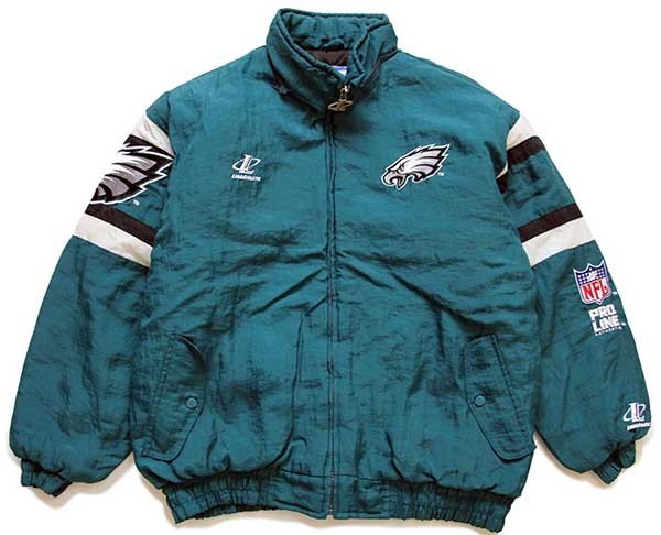90s LOGO ATHLETIC NFL PHILADELPHIA EAGLES 刺繍 キルティング ...