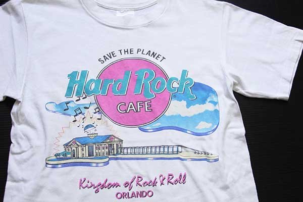90s USA製 Hard Rock Cafe ハードロック カフェ ORLANDO ギター 