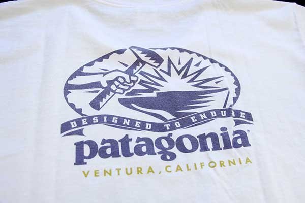90s USA製 patagoniaパタゴニア Beneficial T's DEIGNED TO ENDURE 