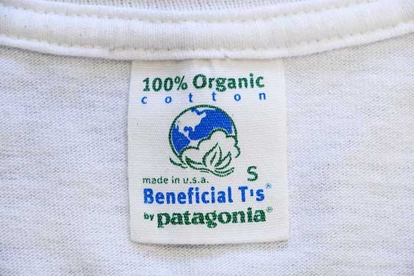 90s USA製 patagoniaパタゴニア Beneficial T's DEIGNED TO ENDURE 