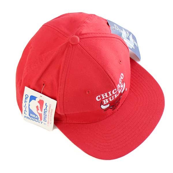 デッドストック☆90s NBA CHICAGO BULLS シカゴ ブルズ ロゴ刺繍 ...
