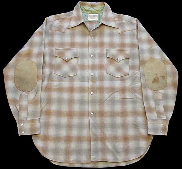 vintage 70s pendleton チェック ウエスタン シャツ購入前に質問して下さい