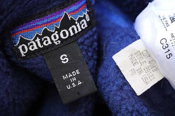 Patagonia MADE IN USAシンチラフリース　Sサイズ　パタゴニアニット/セーター