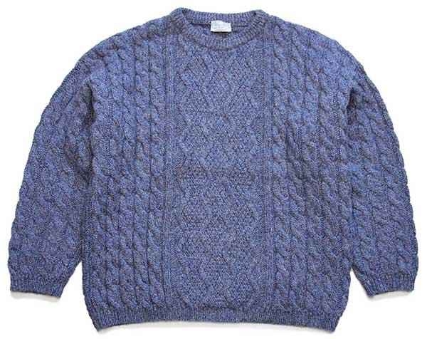 あいみょん【希少】benetton blue cable knit